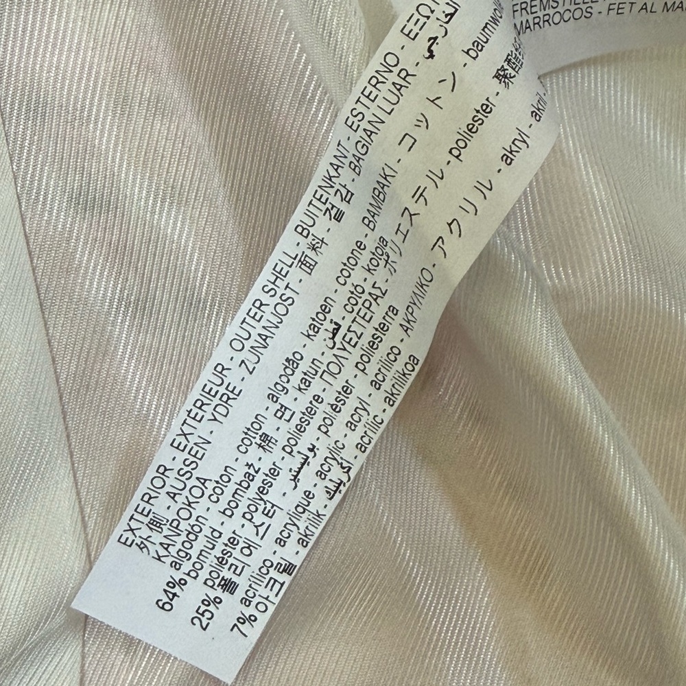 Zara Blush Pink Tweed Blazer Sz L (NWT) - $39 - Picture 7 of 11